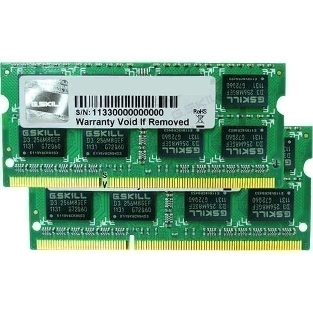 Bild von 16 GB DDR3-1600 SO-DIMM Dual-Kit von G.Skill