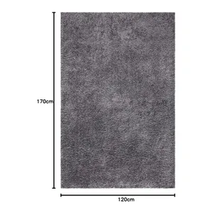 Bild von Carpet City Hochflor-Teppich »City Shaggy« - Türkis, 120x170 cm