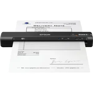 Bild von Epson WorkForce ES-60W mobiler Dokumentenscanner für DIN A4 mit 600 dpi, integriertem Akku und WLAN