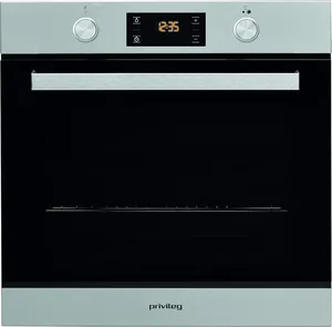 Bild von Privileg Einbau-Backofen PBWR6 OH5V mit 71 Litern, 7 Funktionen und Hydrolyse-Reinigungsfunktion in Edelstahl
