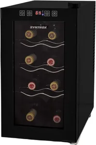 Bild von Syntrox Germany Weinkühlschrank Denebo für 8 Flaschen mit 25 Litern und digitalem Touchscreen-Panel