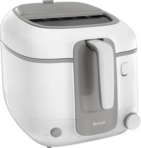 Bild von Tefal Super Uno Access FR3100 Fritteuse mit 2,2 Litern Kapazität und herausnehmbarem Behälter in Weiß/Grau